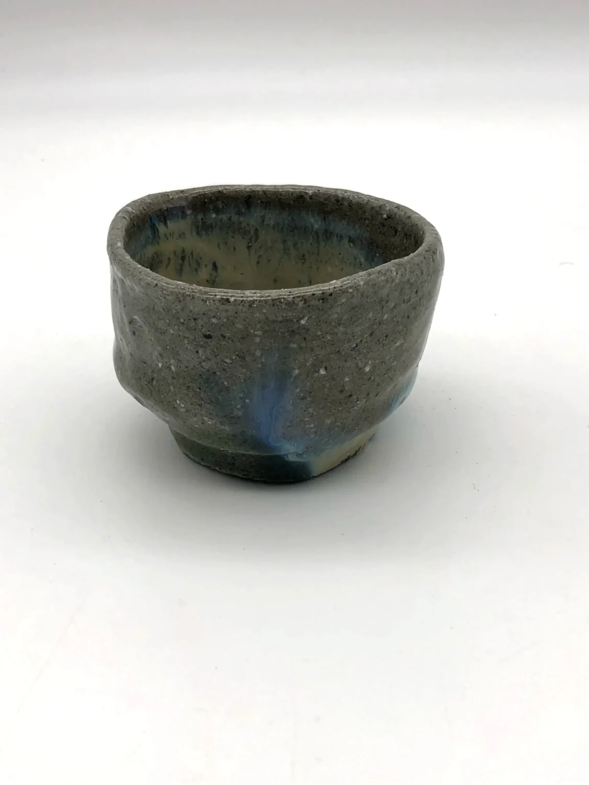 Anagama firecolor ochoko by Timi Lantos Ceramics