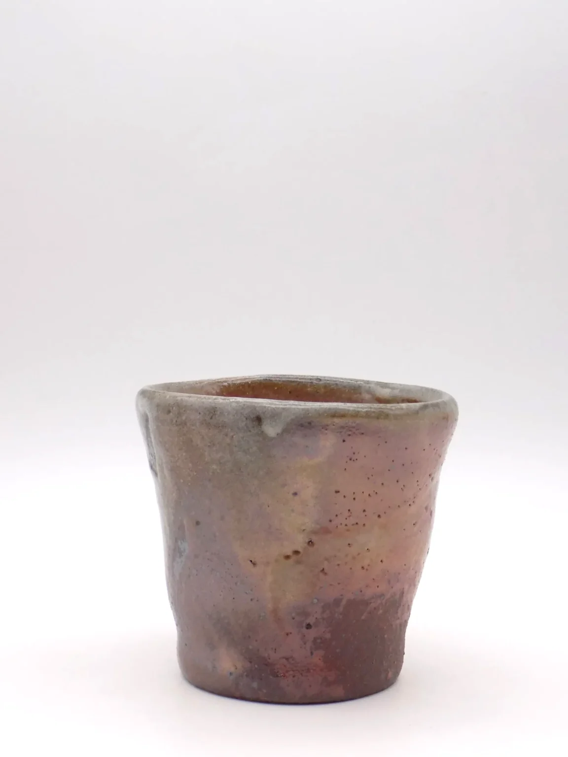 Hand thrown rustic ceramic tea cup by Timi Lantos Ceramics