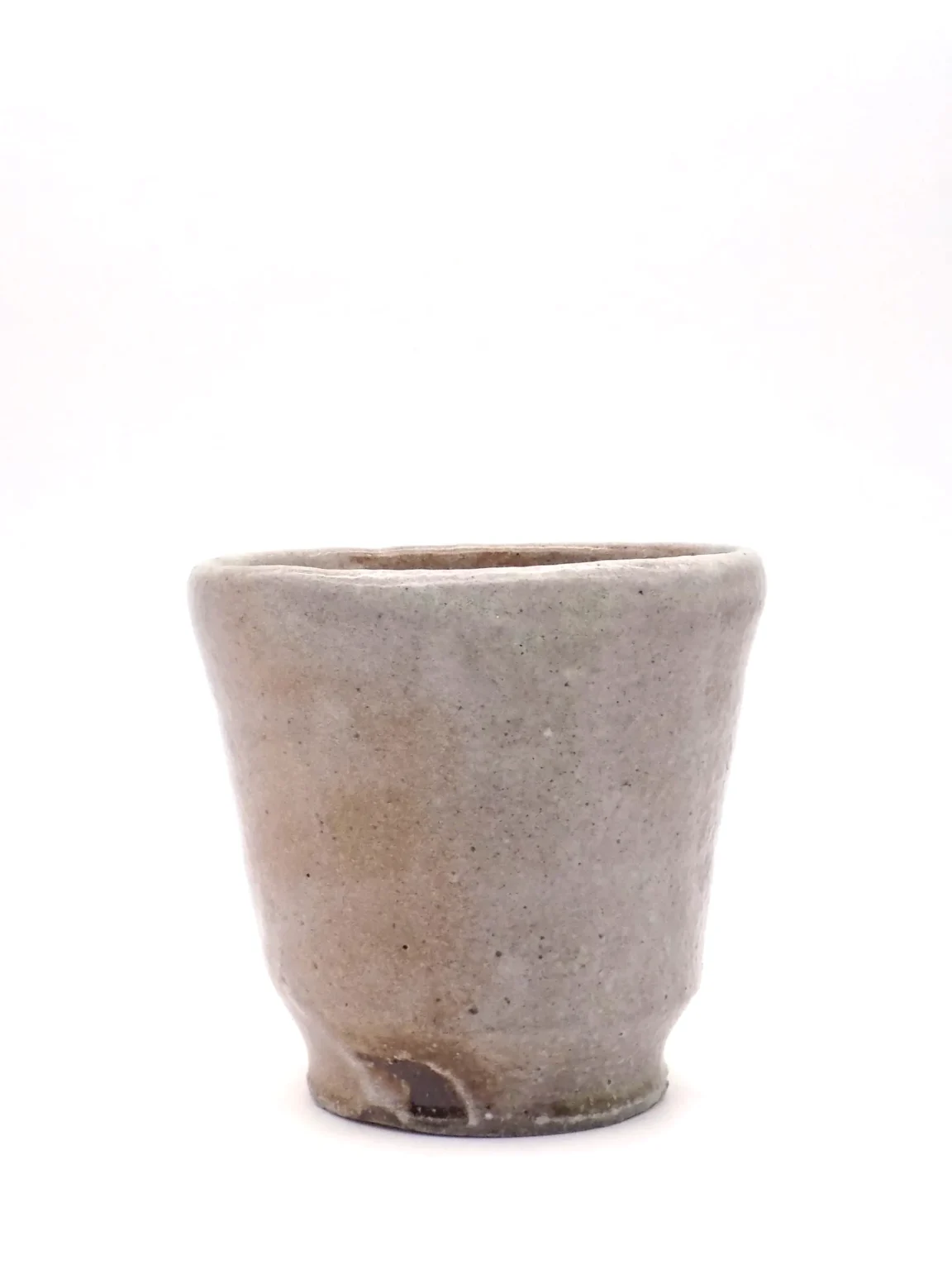 tea cup handcrafted woodfired wabisabi rusty timi lantos ceramics